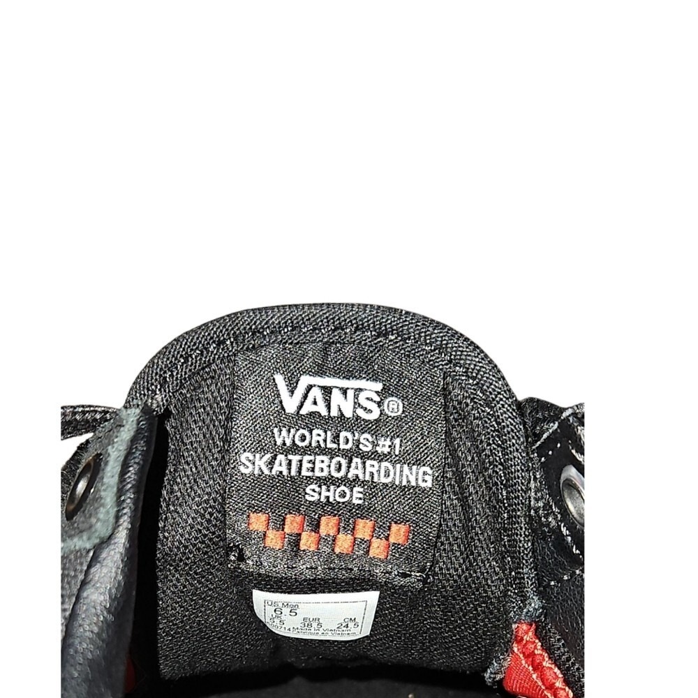 Vans Old Skool Pop Cush Skateboarding Shoe Black Men's Size 6.5 - Picture 5 of 9
